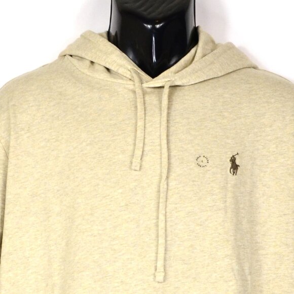 Polo Ralph Lauren Men's Size L Tan & Brown Pullover Hoodie NWT - Picture 2 of 4